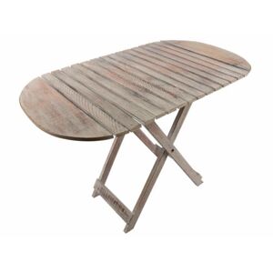 Divero 60387 Skladací stôl Divero Vintage - 85 cm
