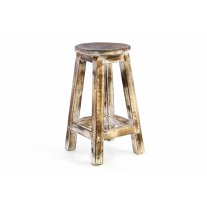 Divero 62834 Designová vintage stolička opálená - 50 cm