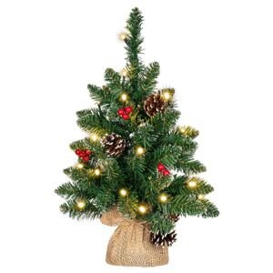 Nexos 65868 Vianočný stromček s osvetlením - 45 cm, 20 LED