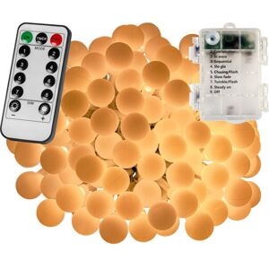 VOLTRONIC 67303 Párty osvetlenie - 10 m, 100 LED diód, teple biele, na batérie