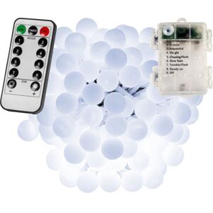 VOLTRONIC 67304 Párty osvetlenie - 10 m, 100 LED diód, studené biele, na batérie