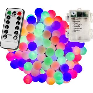 VOLTRONIC 67305 Párty osvetlenie - 10 m, 100 LED diód, farebné, na batérie