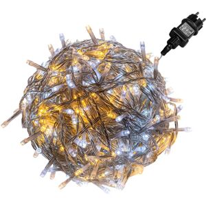 VOLTRONIC Vianočná reťaz - 10m, 100 LED, transparentný kábel