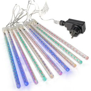Nexos 68197 Vianočné LED osvetlenie- padajúci sneh, 180 LED, farebné