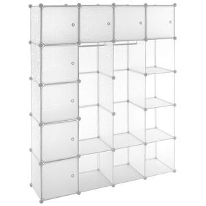 Divero 70655 Transparentný regál - zásuvný systém