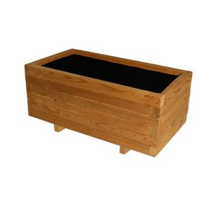 Drevený kvetináč Flor THERMOWOOD - 70 x 37 x 31 cm