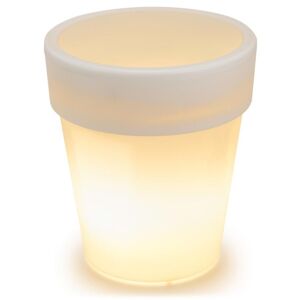 Garthen 71862 Solárny ozdobný kvetináč - 3 LED, teplá biela