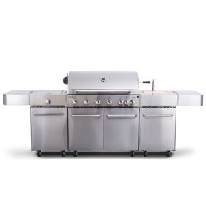 G21 Plynový gril Nevada, BBQ kuchyňa, 8 horákov
