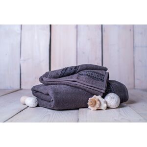 Set osuška + uterák Florina - sivá