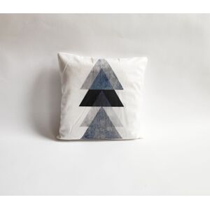 Povlak na vankúš Black, 45 x 45 cm, trojuholník