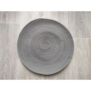 Prestieranie okrúhle 38 cm - sivý melír
