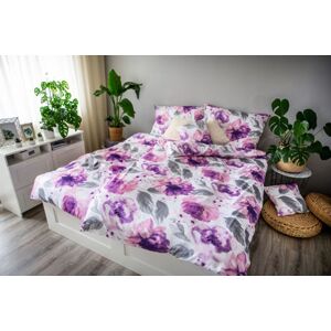 3-dielne posteľné obliečky, Saten EMA Peony