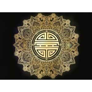 Polyesterová deka - mandala - variant 5