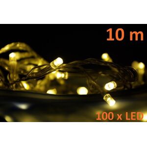 Nexos 808 Vianočné LED osvetlenie 10 m - teple biele, 100 diód