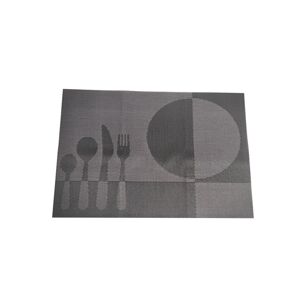 Praktické prestieranie na stôl FOOD - 30 x 45 cm, čierna