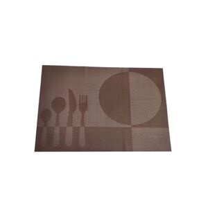 Praktické prestieranie na stôl FOOD - 30 x 45 cm, hnedé