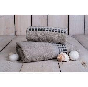 Osuška DARWIN 450 g / m, svetlo- šedá