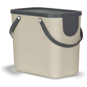 ALBULA box 25 l systém na triedenie odpadu - cappuccino