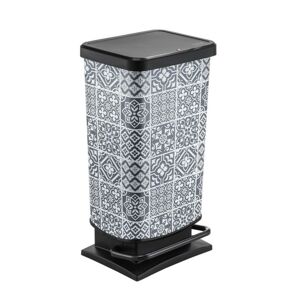 ROTHO odpadkový kôš PASO 40 l, ornament