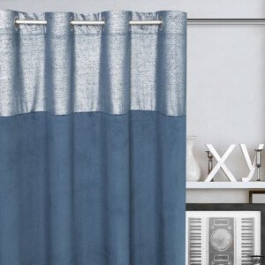 Záves PERI na krúžkoch námornicky modrý 140x250 cm 140x250