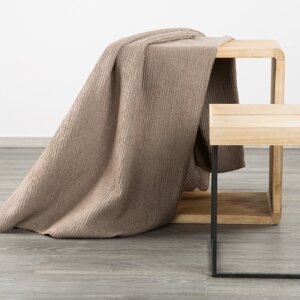 Deka AMBER s vafľovou štruktúrou tmavobéžová 200x220
