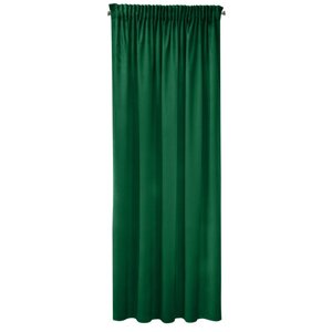 Záves PIERRE CARDIN SIBEL na páske tmavozelený 140x270cm 140x270