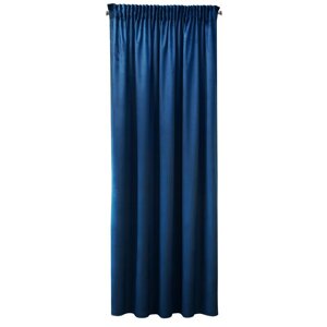 Záves PIERRE CARDIN SIBEL na páske tmavomodrý 140x270cm 140x270