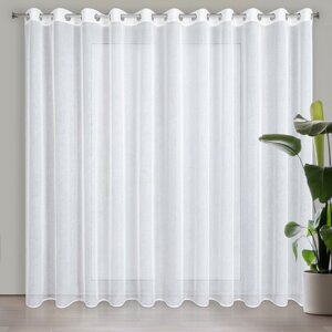 Záclona LANA na krúžkoch biela 350x250cm 350x250