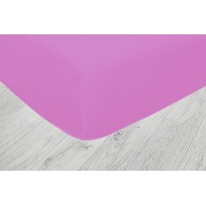 Napínacia plachta JERSEY 160x200 cm ružová 12 160x200