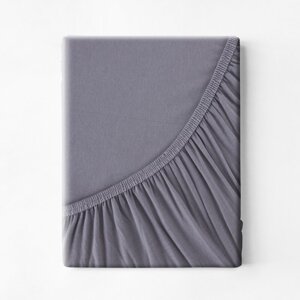 Napínacia plachta JERSEY3 140x200 cm oceľová 140x200