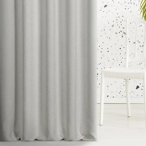 Šenilový záves ALETA 280 cm strieborný 280