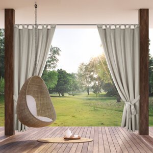 Záves na terasu GARDEN MEL na pútkach 155x220 cm béžový 155x220