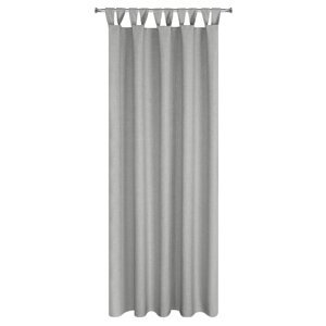 Záves na terasu GARDEN MEL na pútkach 155x220 cm strieborný 155x220
