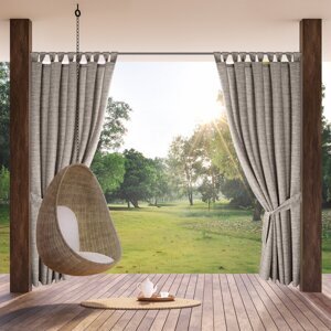Záves na terasu GARDEN10 na pútkach 155x220 cm hnedý 155x220