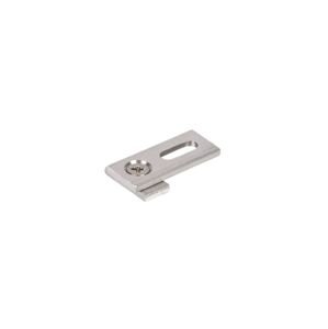 Stropný držiak LUXOR Inox - Jednoduchý strieborná