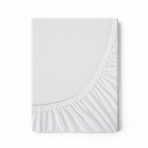Napínacia plachta JERSEY3 220x200 cm biela 220x200