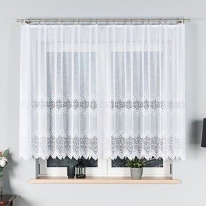 Žakarová záclona metráž VIOLETTA 001539/001 140cm 140