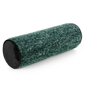 Vankúš valec BARI s lemovaním 15x45 cm zelený 15x45