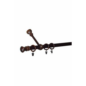 Garniža Drevená STANDARD MONAKO Wenge - jednotyčová 120