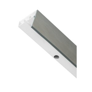 Krycia lišta ku plastovej koľajnici - nerez 5 cm 5