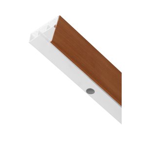 Krycia lišta ku plastovej koľajnici - čerešňa 5 cm 5