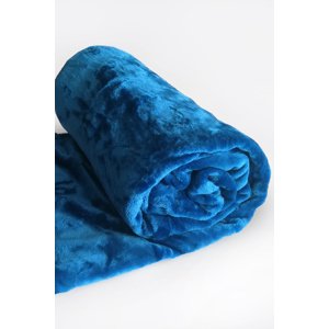 Deka z mikrovlákna SLEEP WELL® modrá 150x200