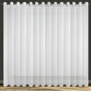Záclona ADEL na krúžkoch biela 350x250cm 350x250