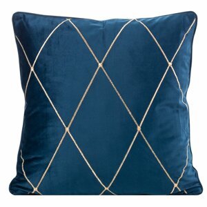 Obliečka na vankúš PIERRE CARDIN MARGO granátová/zlatá 45x45