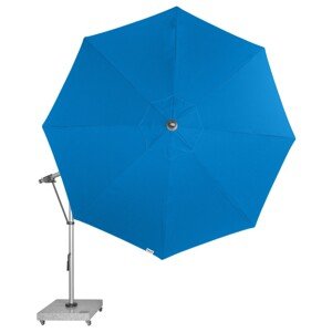 Doppler EXPERT 350P – záhradný slnečník s bočnou tyčou modrý (kód farby T821)