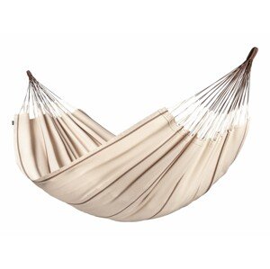 La Siesta Hojdacia sieť MODESTA DOUBLE COSY - nougat, 100% organická bavlna