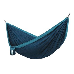 La Siesta Cestovná hojdacia sieť  COLIBRI 3.0. DOUBLE - river, 100% polyamid / laná: 100% polyester / hák: letecký hliník