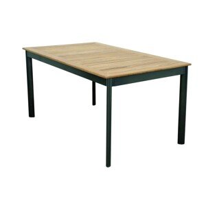 Doppler CONCEPT - rozkladací stôl s teakovou doskou, hliník + teak