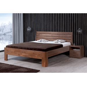 BMB GLORIA XL - masívna buková posteľ 90 x 210 cm, buk masív