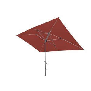 Doppler EXPERT 3 x 2 m - naklápací záhradný slnečník s kľukou cihlový (terakota - kód farby 831)